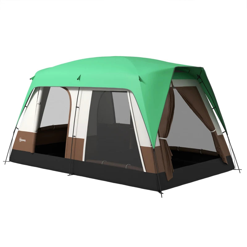 6-Person Tent – Portable Camping Tent with Rainfly & Accessories