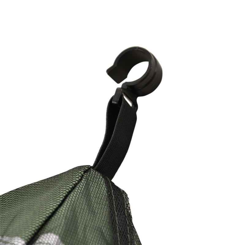 Pop-Up Garden Gazebo Canopy Tent with Mesh Sidewalls & Folding Frame, Green, 3.5x3.5m