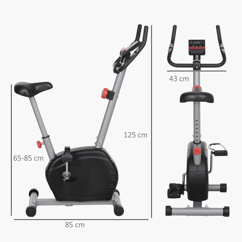 Home Gym Exercise Bike – Heart Rate Sensor, Magnetic Resistance