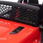 Red 12V Kids Electric Ride-On Off-Road Car with Remote Control, Horn & Suspension