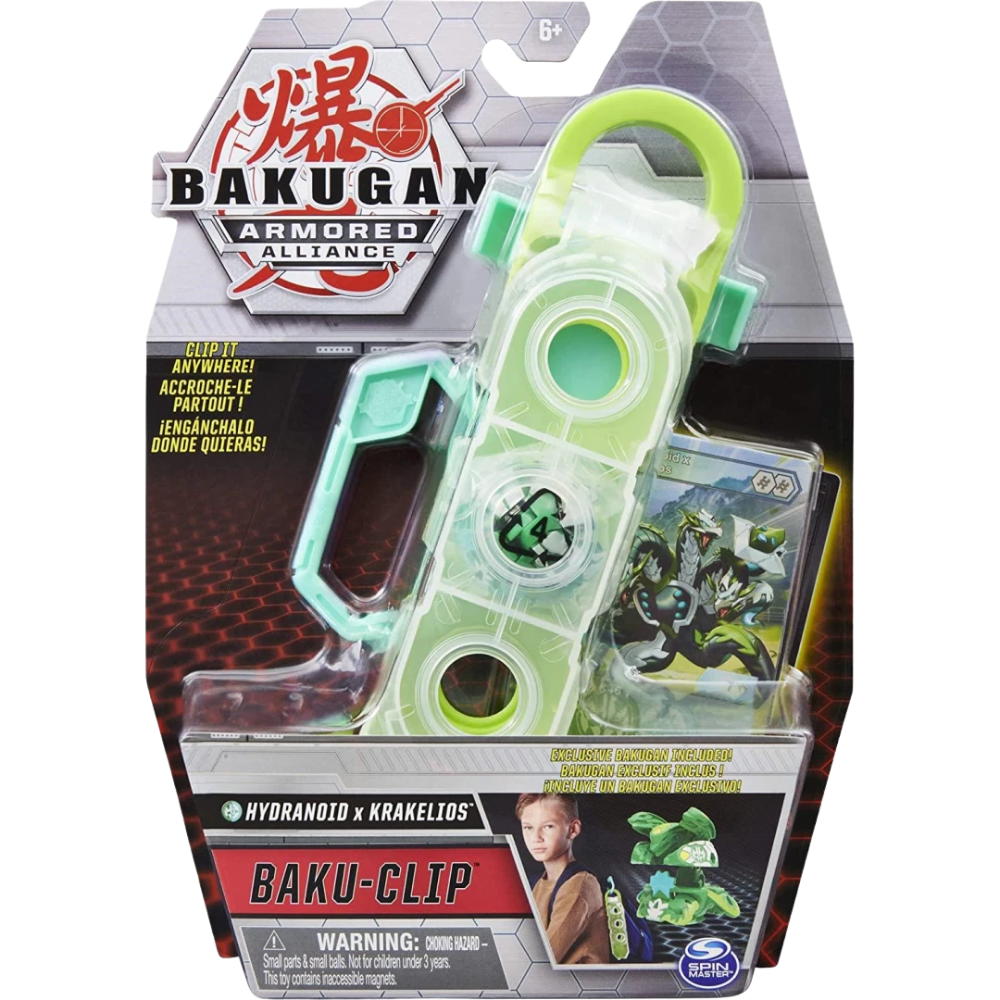 Bakugan Armoured Alliance Hydranoid x Krakelios Baku-Clip Set Cards Cores 8+