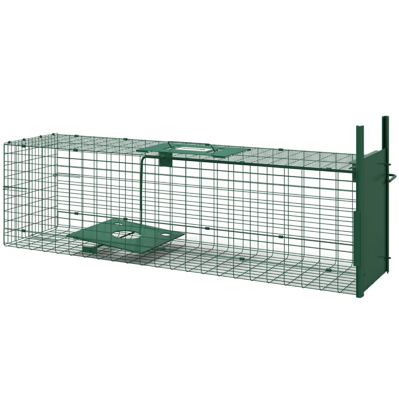 Small Animal Trap – Metal Rat Trap, Dark Green