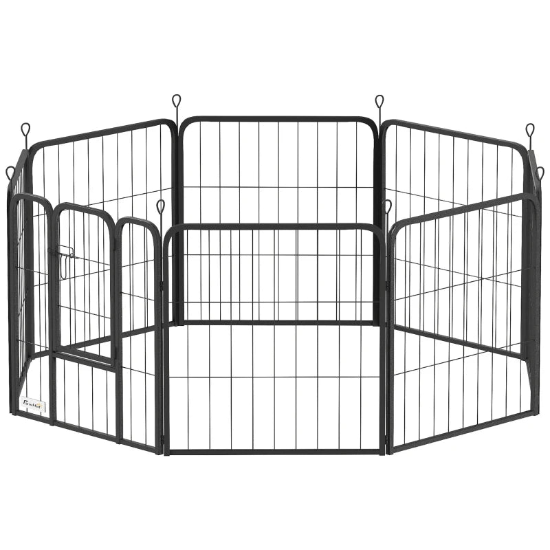 Large Dog 8-Panel Playpen for Indoor & Outdoor Use