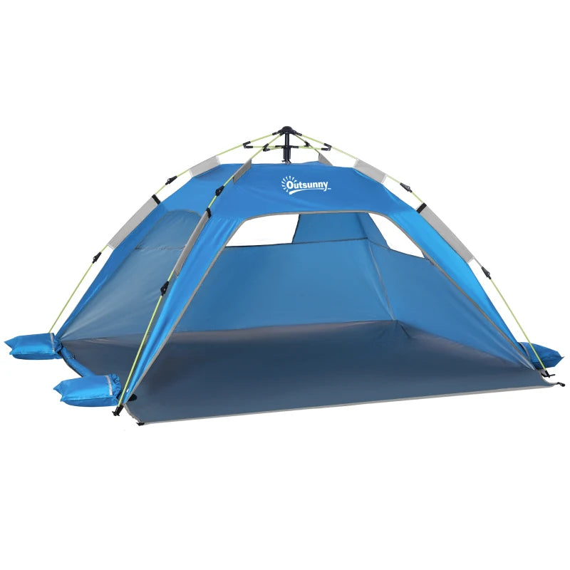 Pop-up Beach Tent for 1-2 Persons – Sky Blue