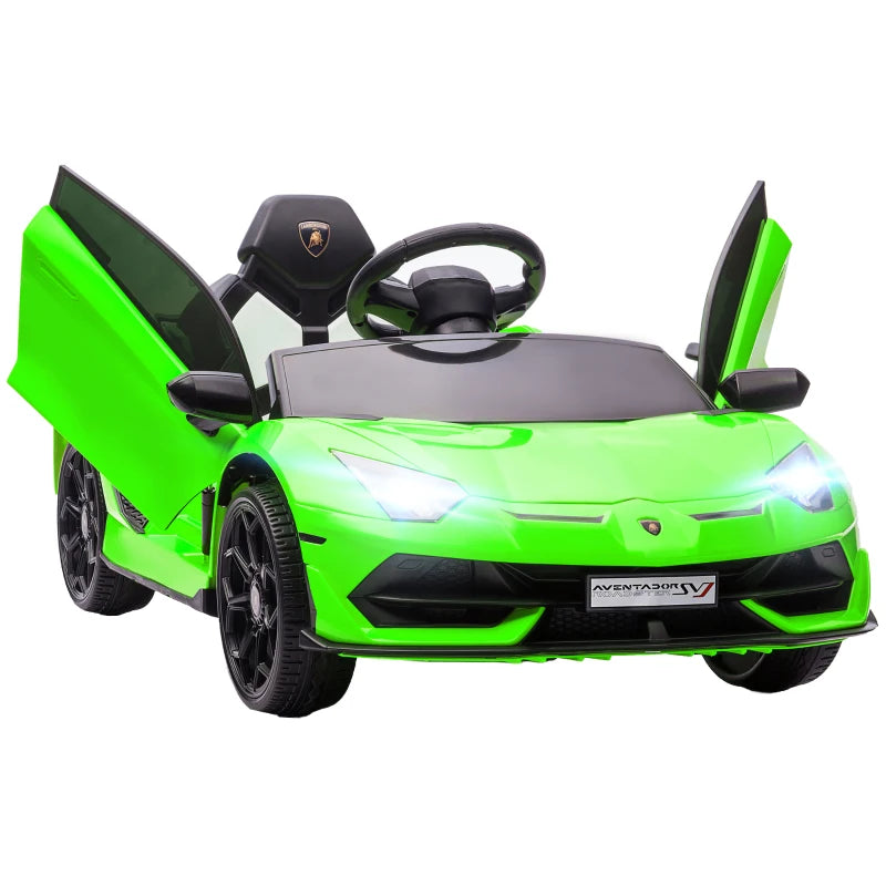 Children’s Licensed Lamborghini 12V Electric Car with Remote and Butterfly Doors