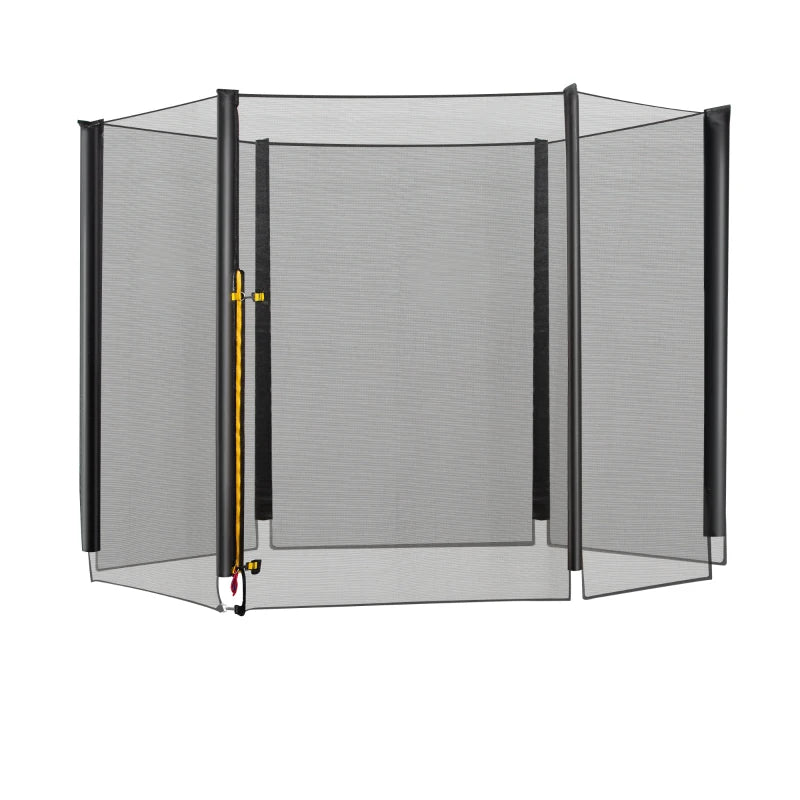 10ft Black Trampoline Safety Net – Replacement Enclosure
