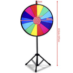 Adjustable Tripod Colored Fortune Wheel – Tabletop & Event Game Fun
