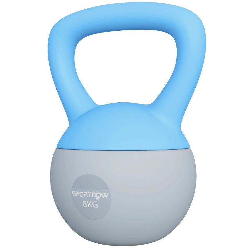 8kg Non-Slip Soft Kettlebell – Weight Training Equipment
