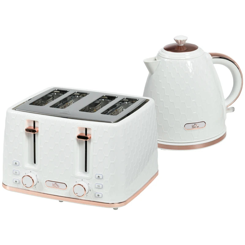 Rapid Boil Kettle 3kW – Cream Honeycomb Style Electric Kettle