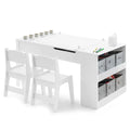 2-in-1 Activity & Art Table Set for Kids with Chairs