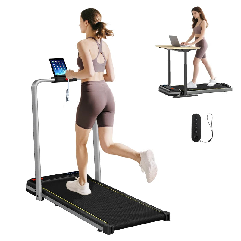 Folding Treadmill with Incline – Compact & Portable