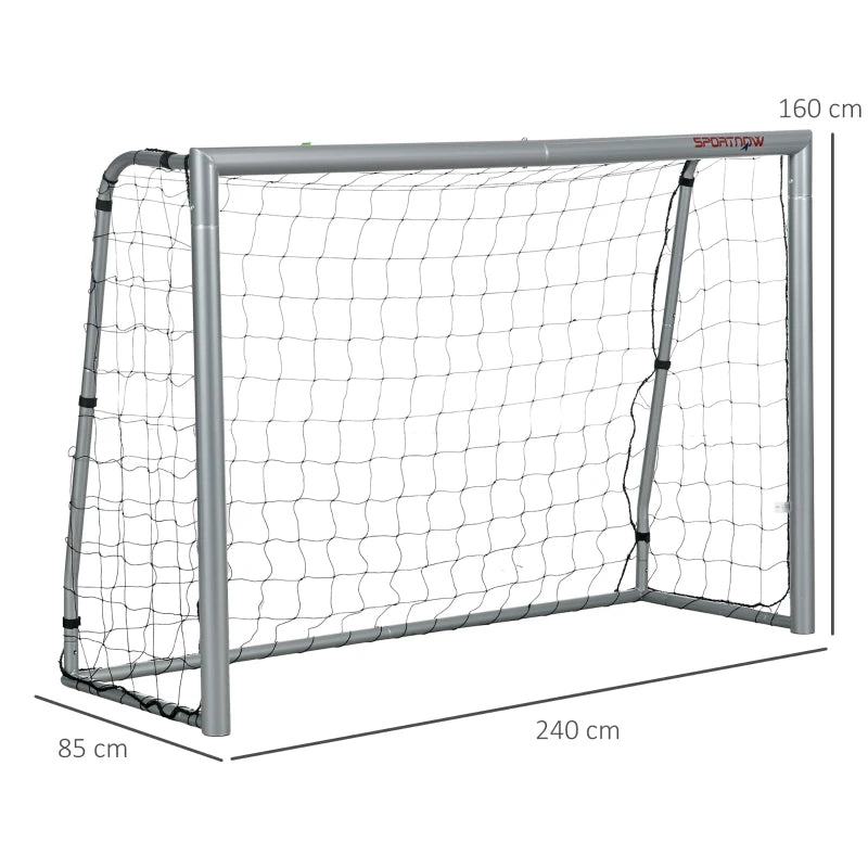 2-Pack Football Goals – 8ft x 5ft Training Nets with Stakes