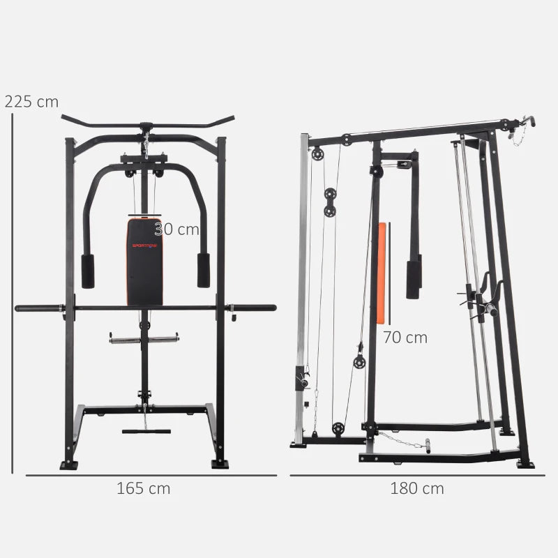 Multi-Function Smith Machine – Chest Press & Squat Rack