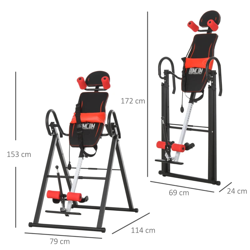 Back Pain Relief Inversion Table – Adjustable & Secure