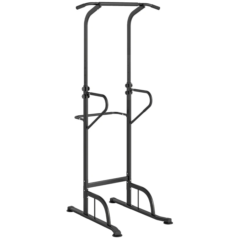 Power Tower Workout Equipment – Dip & Pull-Up Bar, Adjustable