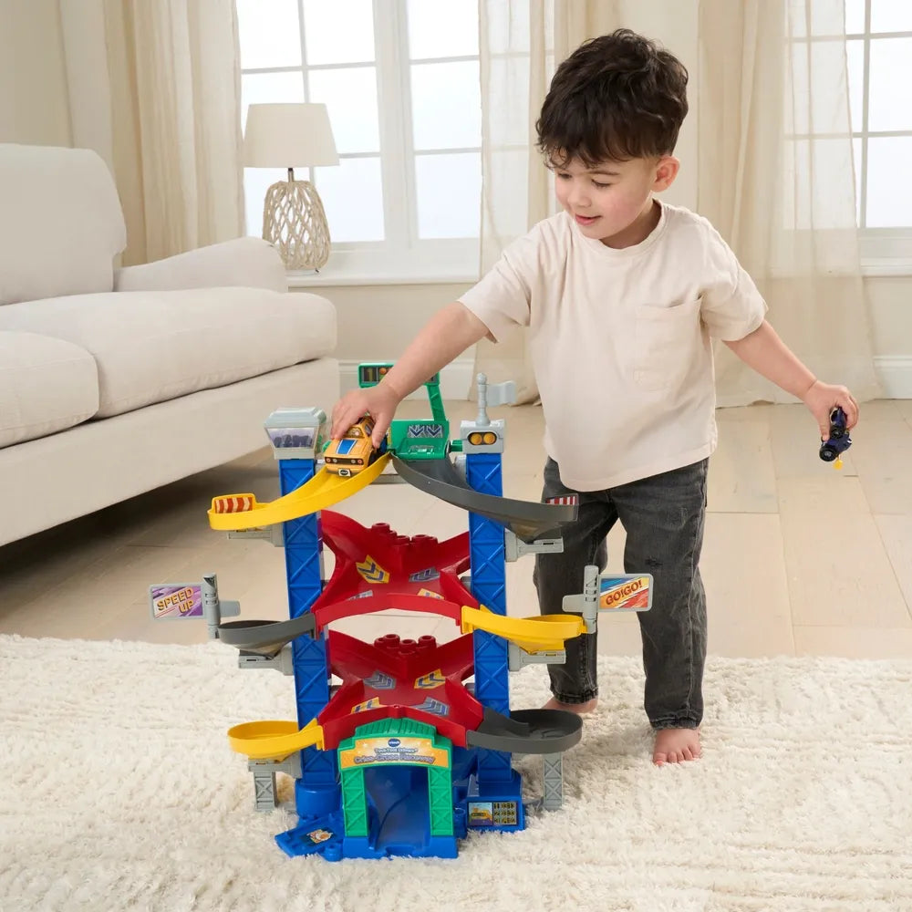 VTech Toot-Toot Drivers Criss-Cross Raceway Interactive Playset
