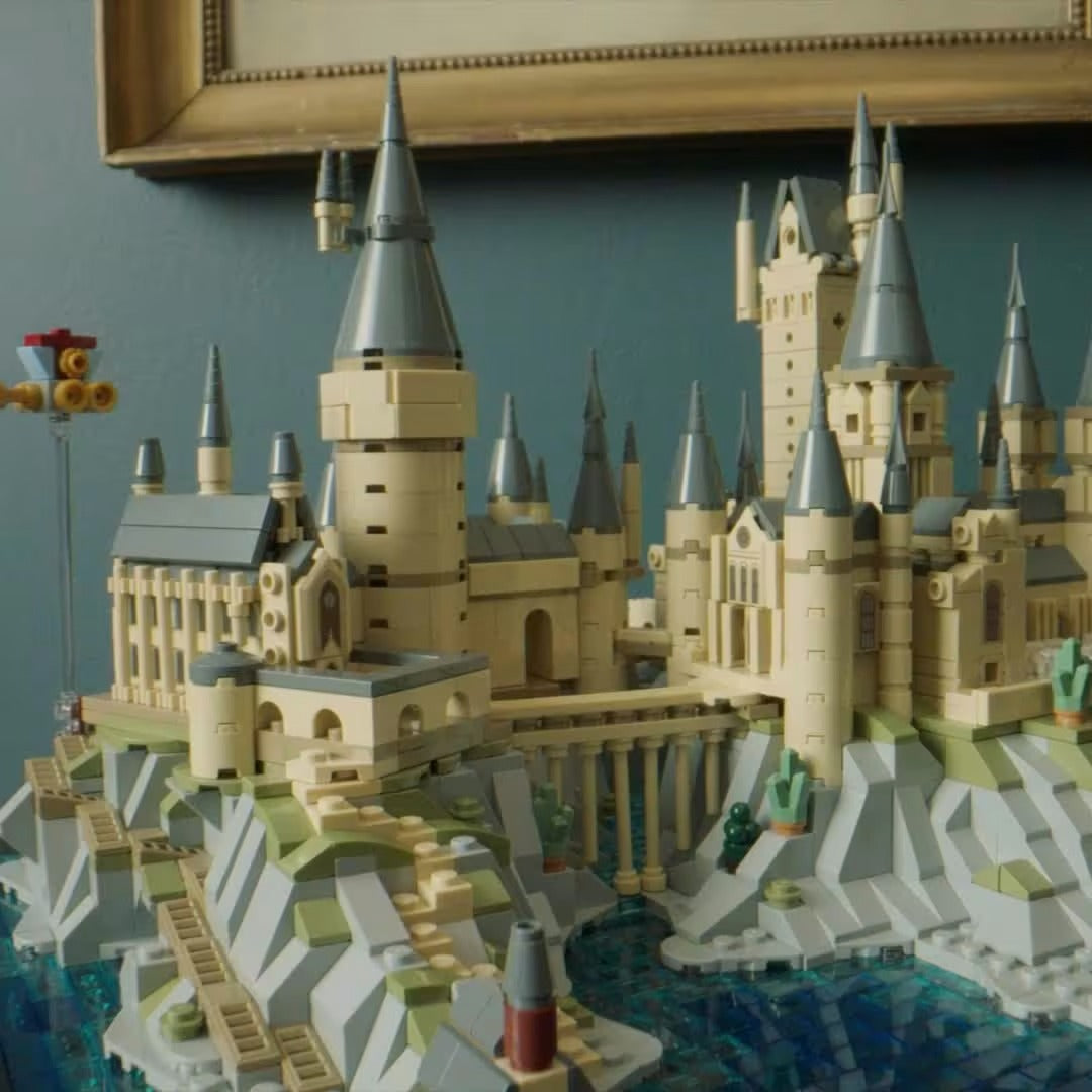 LEGO Harry Potter 76419 Hogwarts Castle & Grounds Building Set for Adults