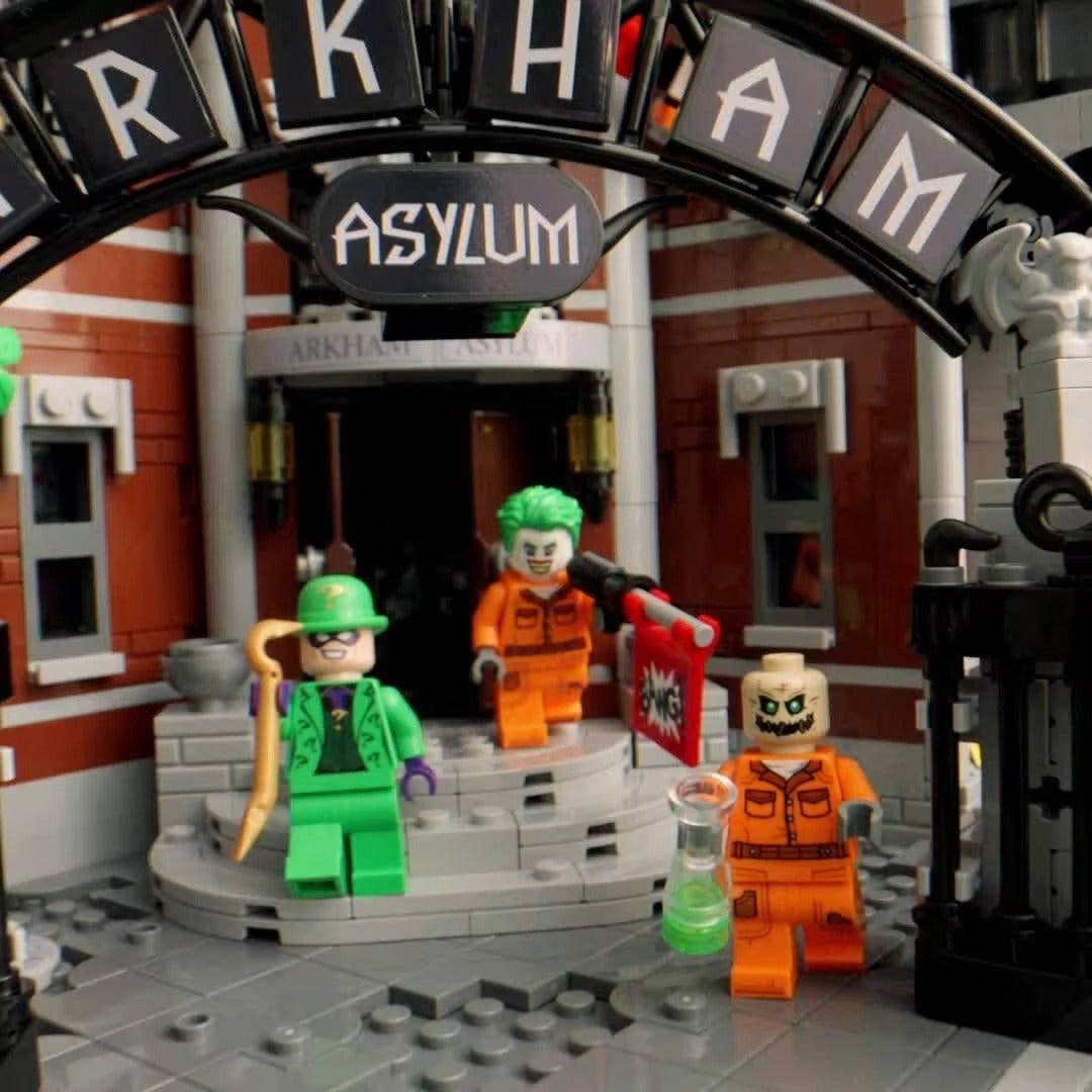 LEGO DC Batman 76300 Arkham Asylum Building Set for Adults Collectors