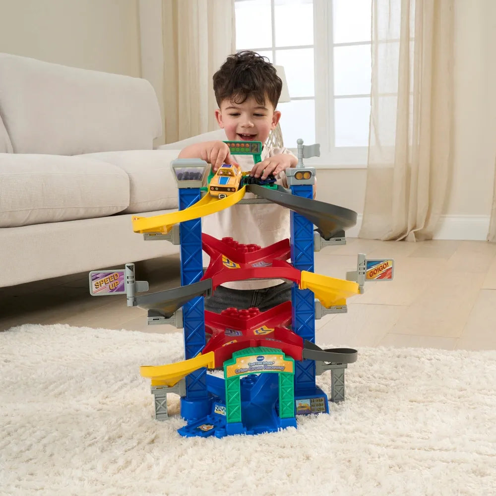VTech Toot-Toot Drivers Criss-Cross Raceway Interactive Playset
