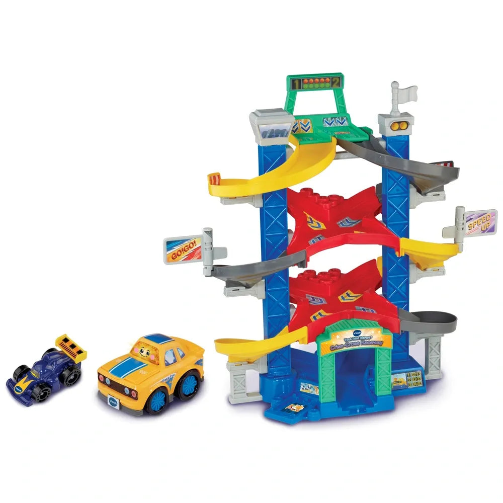 VTech Toot-Toot Drivers Criss-Cross Raceway Interactive Playset