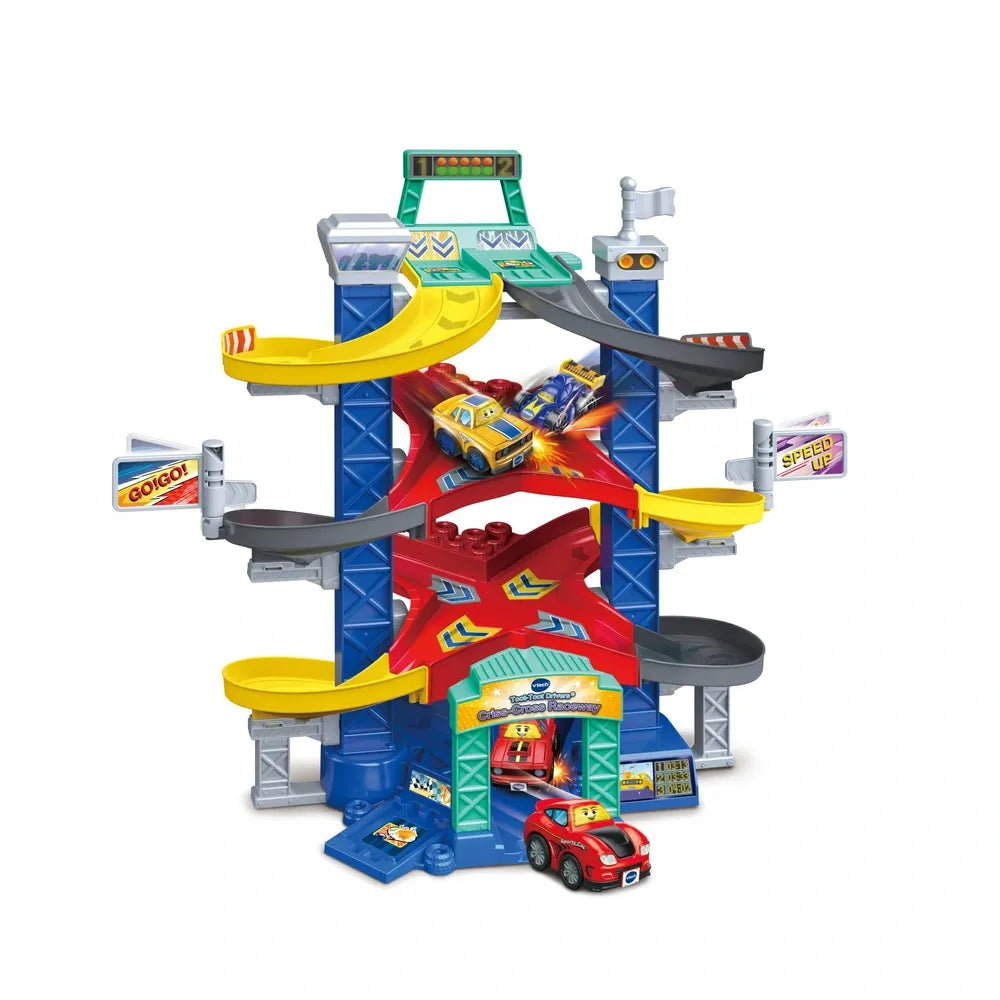 VTech Toot-Toot Drivers Criss-Cross Raceway Interactive Playset