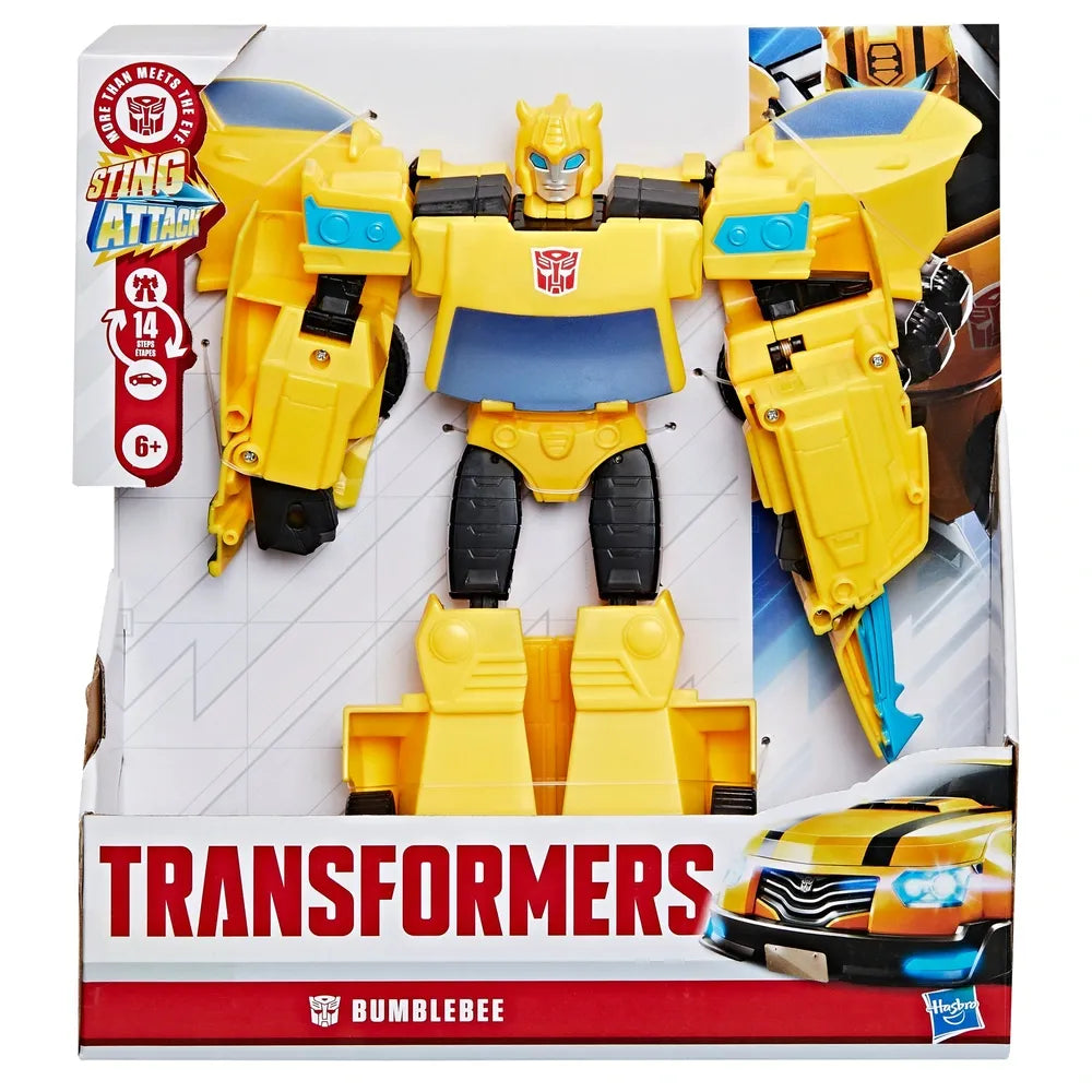 Transformers Bumblebee Mega Sting Figure – Detailed Hero Action Toy