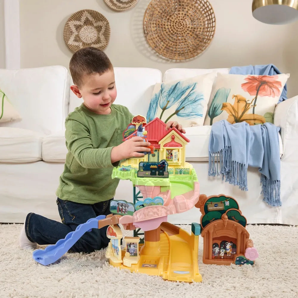 VTech Toot-Toot Drivers Bluey Road Trip Interactive Playset
