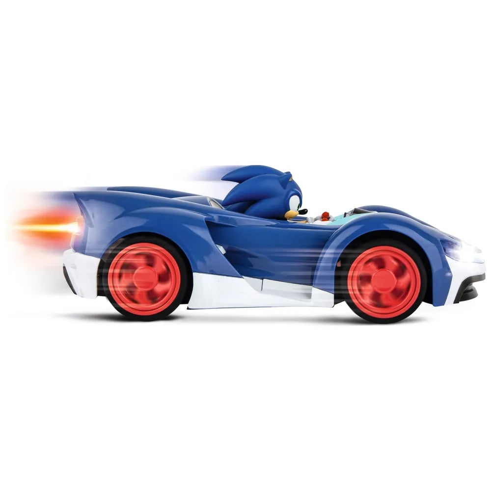 Sonic the Hedgehog RC Car by Carrera – 1:18 Scale Fast Remote Control Vehicle