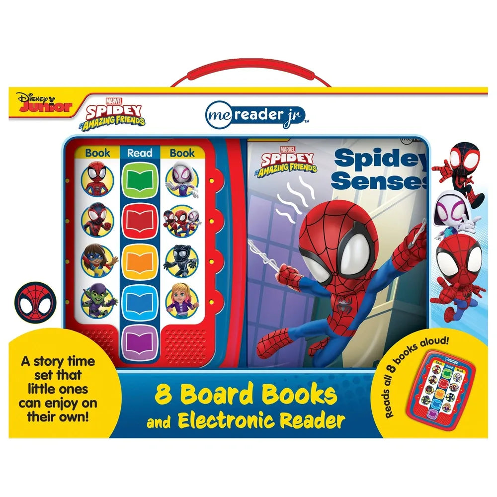 Spidey and His Amazing Friends Me Reader & 8-Book Interactive Library Set