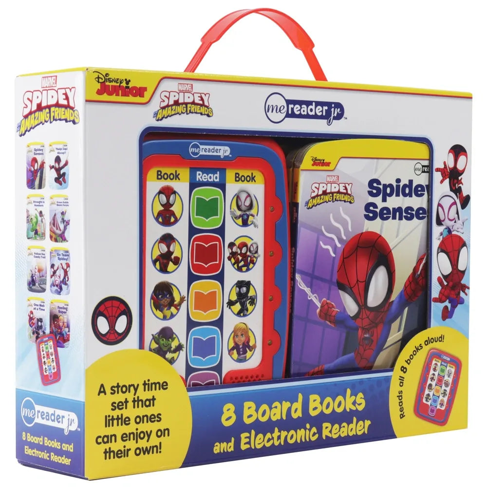 Spidey and His Amazing Friends Me Reader & 8-Book Interactive Library Set