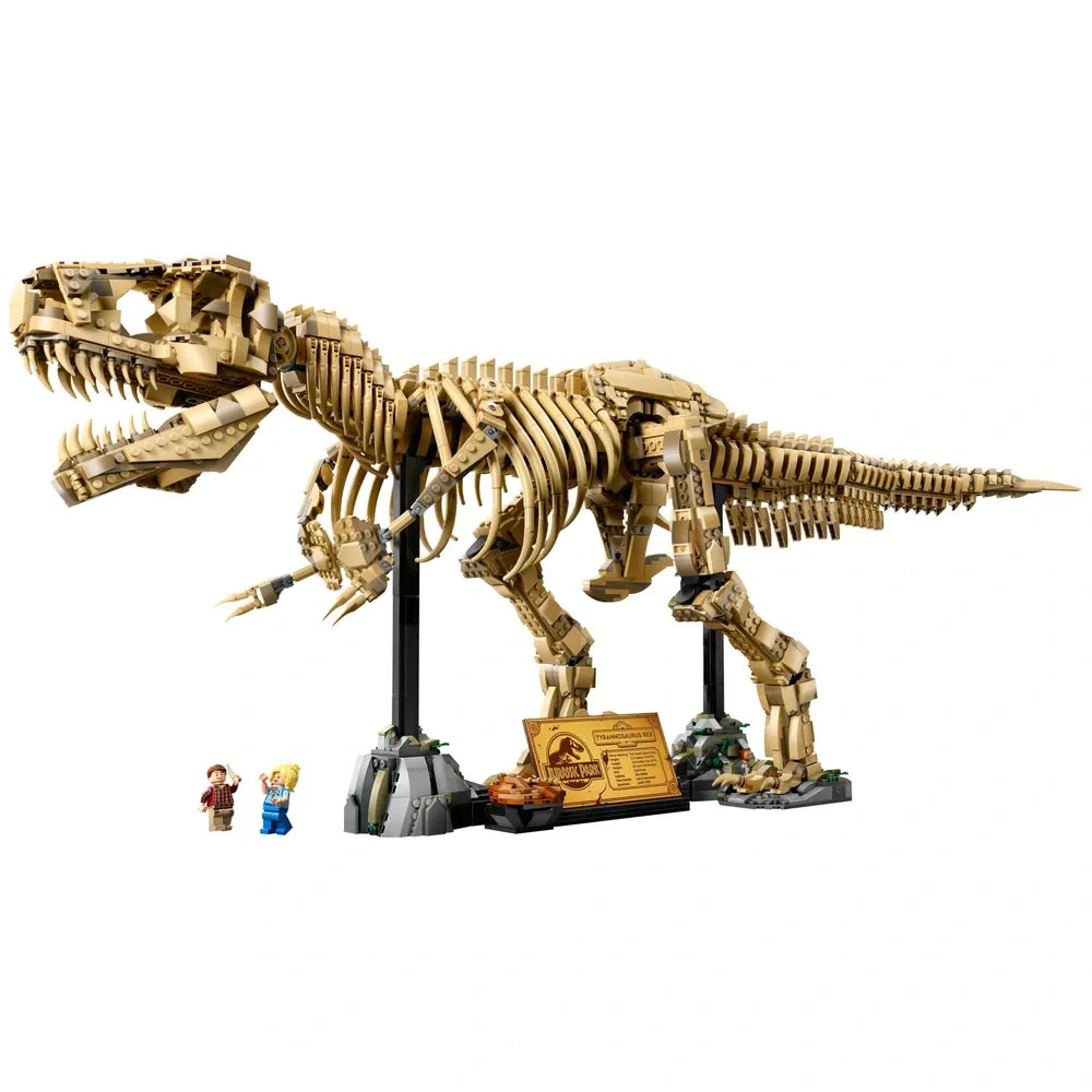 LEGO Jurassic World Dinosaur Fossils: Tyrannosaurus Rex Display Set for Adults