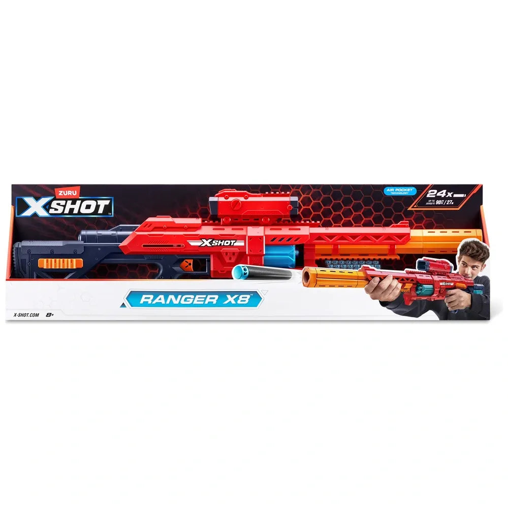 XSHOT by ZURU Excel Ranger X8 Foam Dart Blaster