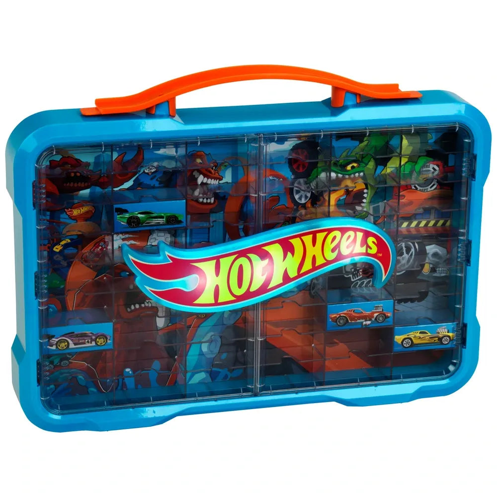 Hot Wheels City Display & Carry Case for 54 1:64 Die-Cast Cars