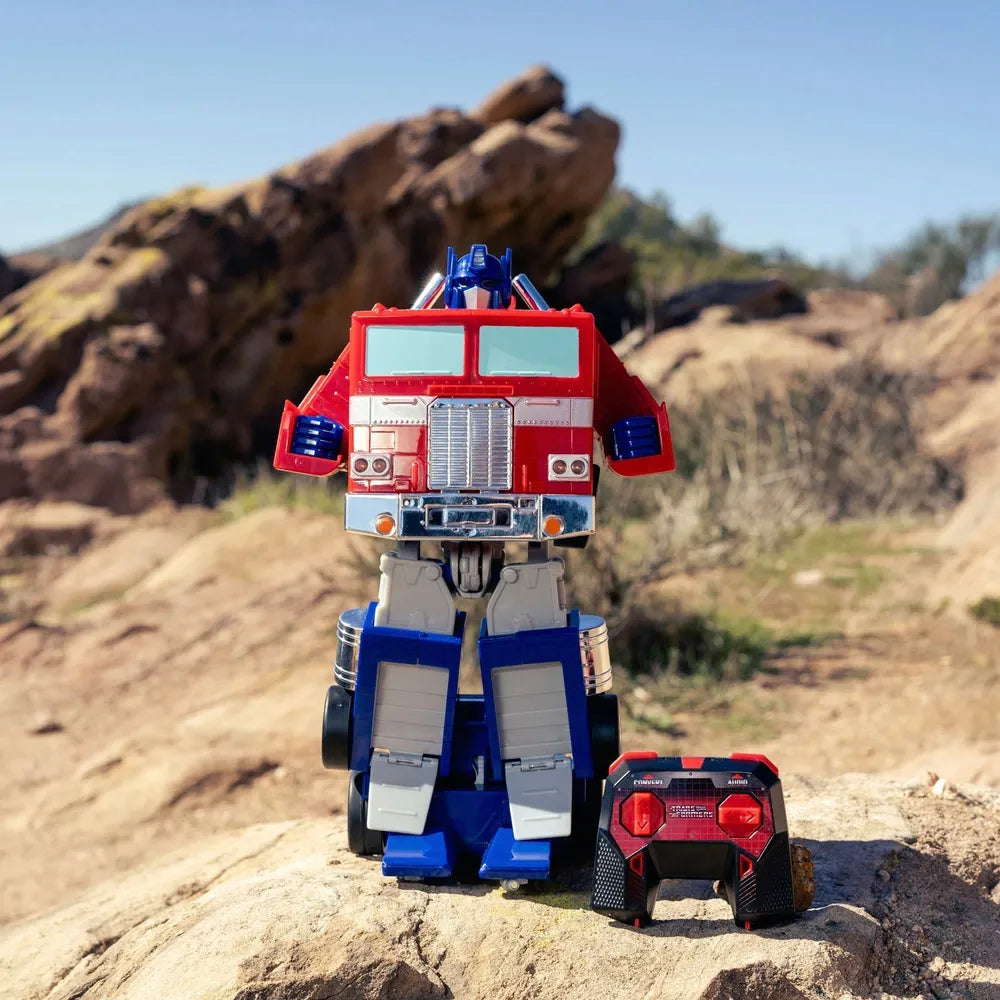 Transformers RC Optimus Prime Converting Robot with Remote Control Features
