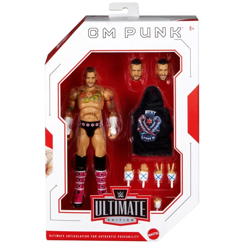 WWE Ultimate Edition CM Punk Series 27 Action Figure
