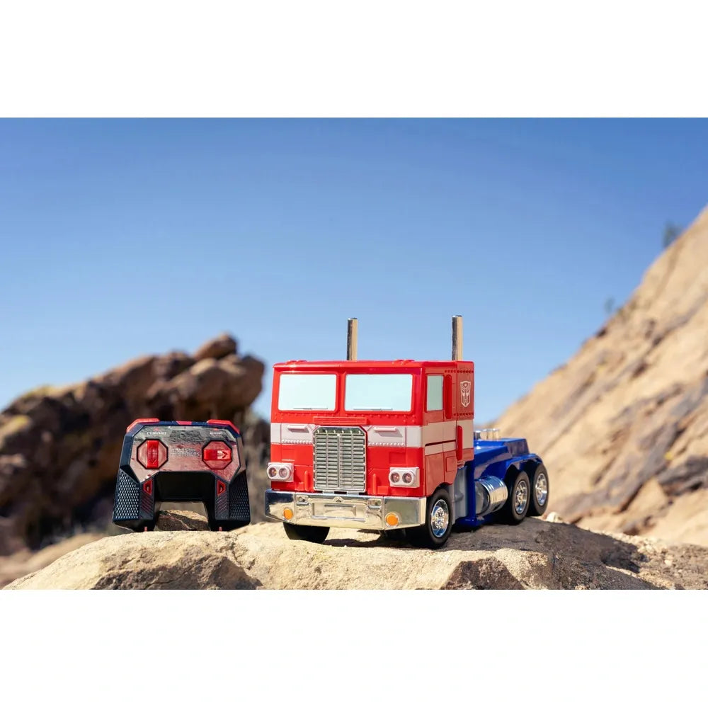 Transformers RC Optimus Prime Converting Robot with Remote Control Features