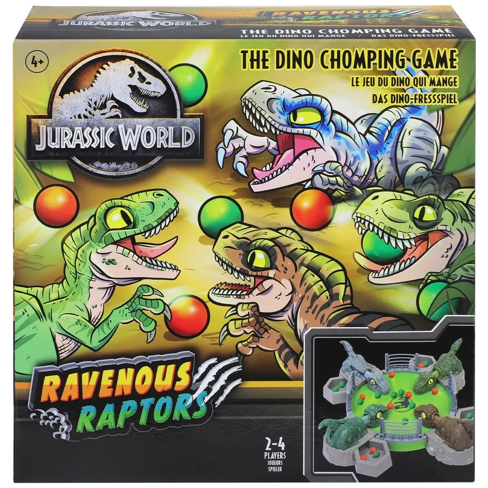 Jurassic World: Ravenous Raptors Action Strategy Game for Kids and Families