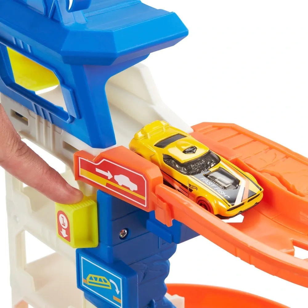 Hot Wheels City Attacking Shark Escape Track Playset