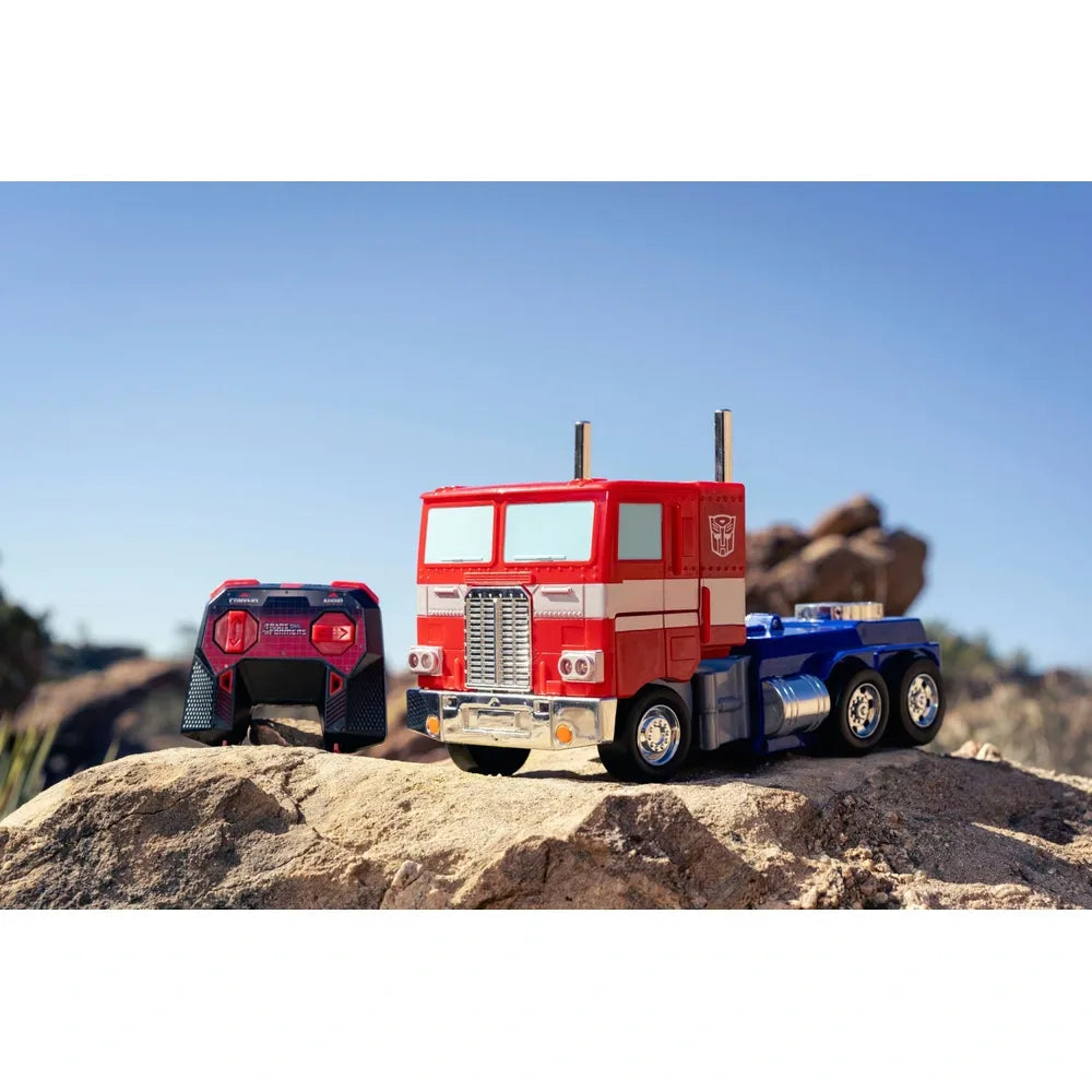 Transformers RC Optimus Prime Converting Robot with Remote Control Features