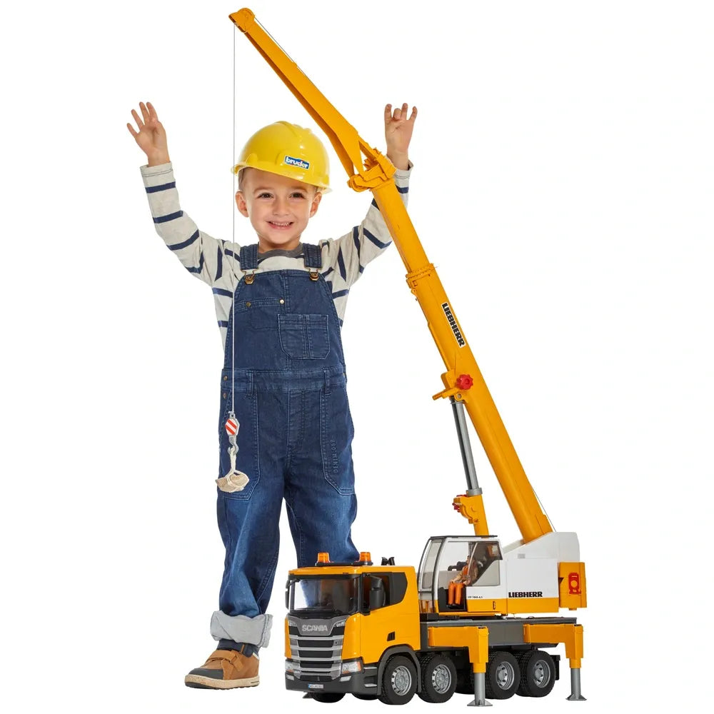 Bruder Scania Super 560R Liebherr Crane Truck with Lights & Sounds