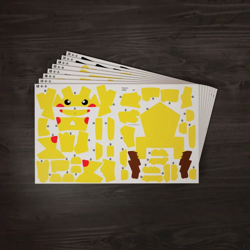 Pokémon 4D Build Pikachu 3D Puzzle – 201-Piece Construction Model Toy