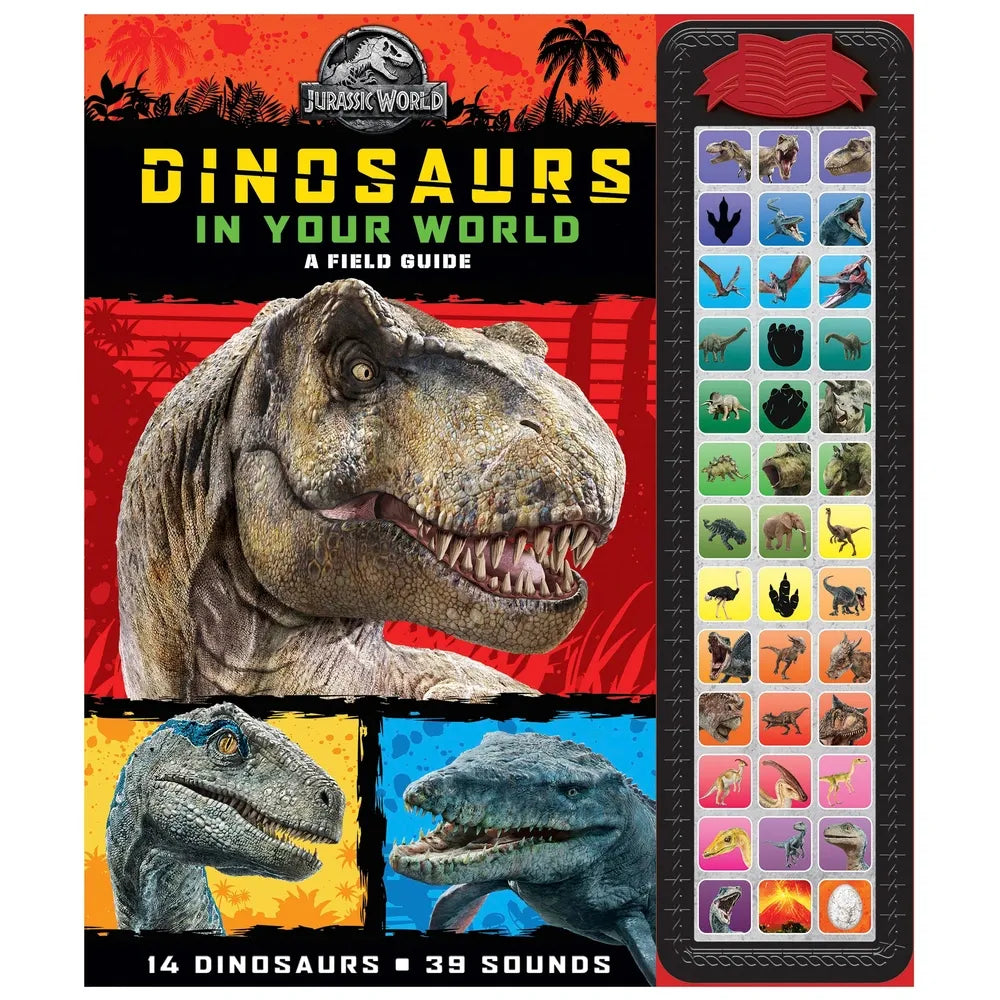 Jurassic World Dinosaurs in Your World Interactive Sound Book
