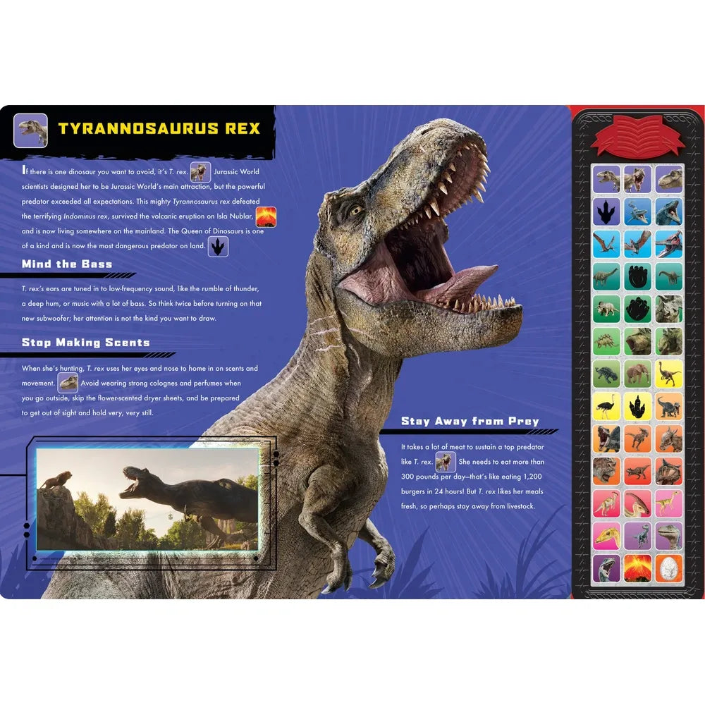 Jurassic World Dinosaurs in Your World Interactive Sound Book