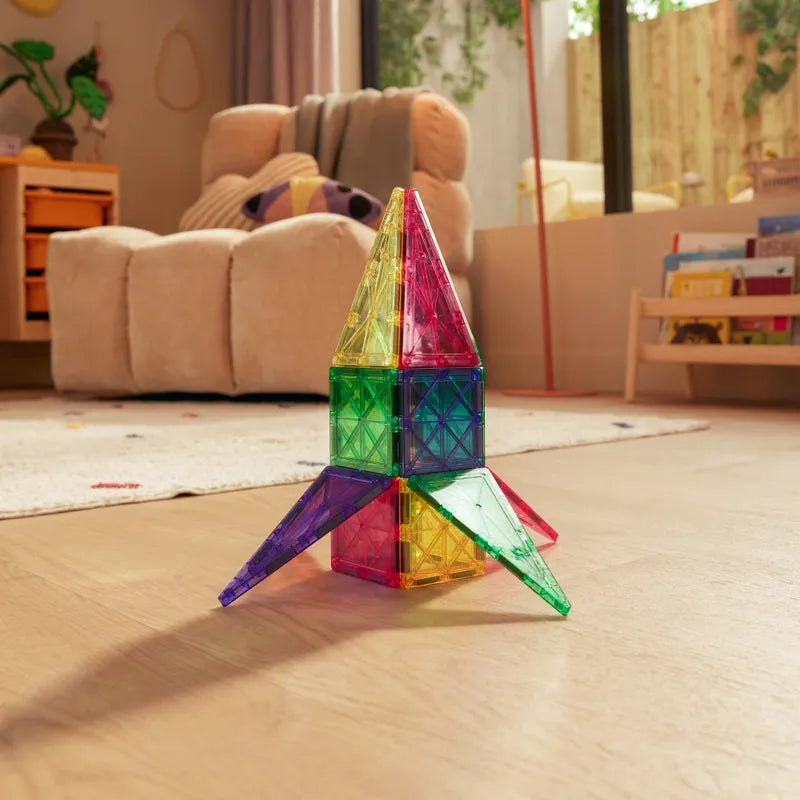 Magnetic Tiles 40-Piece Building Set