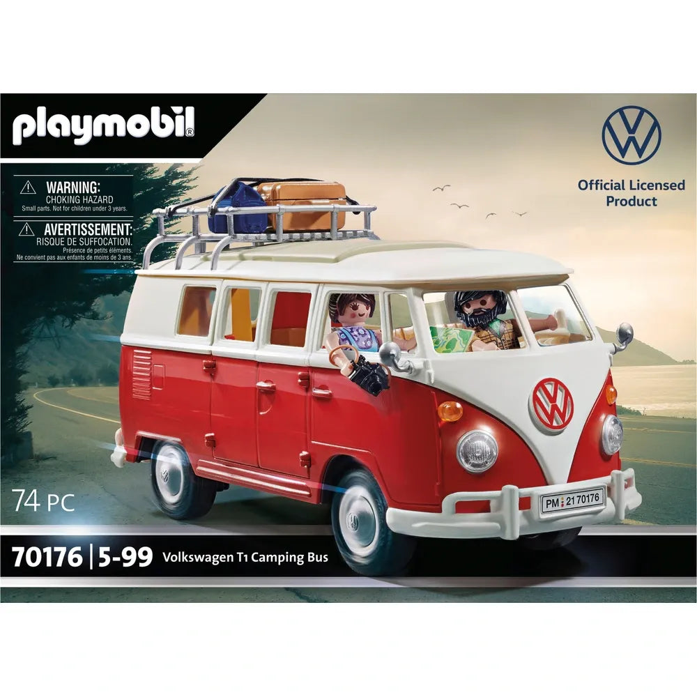 Playmobil Volkswagen VW T1 Camping Bus Playset (70176)