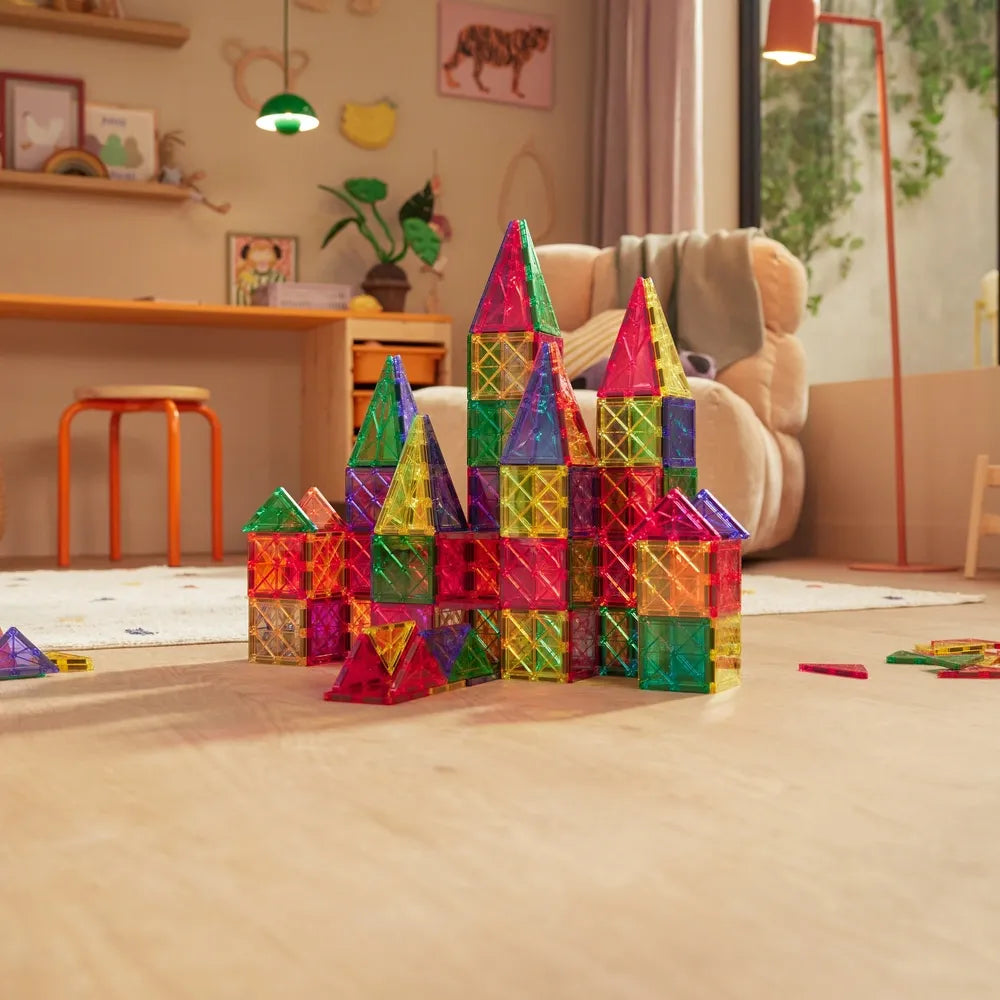 Magnetic Tiles 40-Piece Building Set