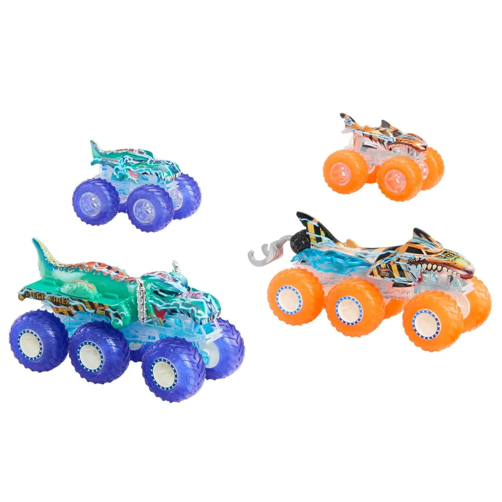 Hot Wheels Monster Trucks 1:64 Power Smashers Multipack