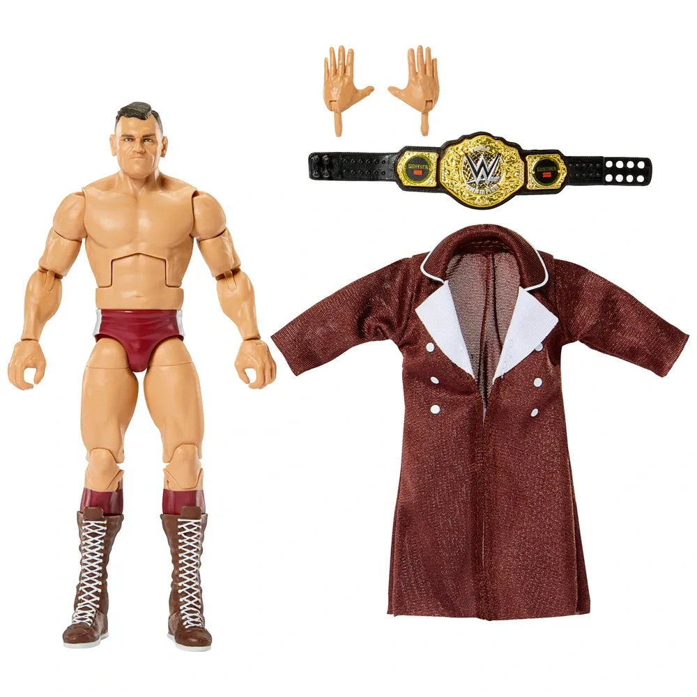 WWE Elite Collection Series 121 Gunther Action Figure Collectible Toy