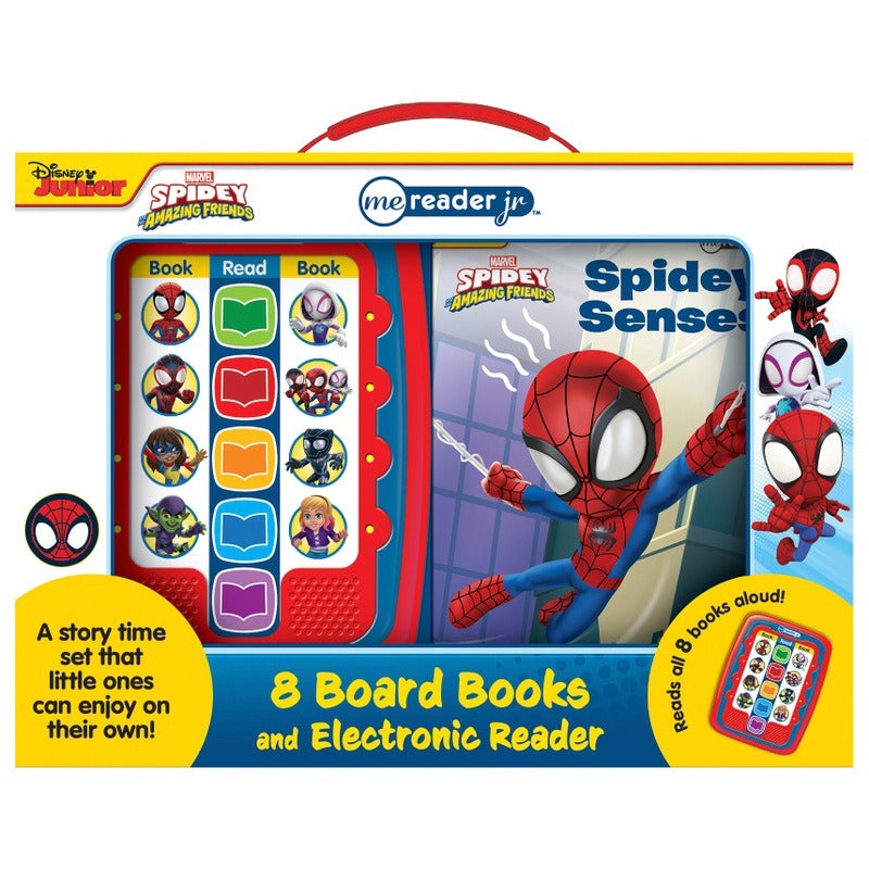 Spidey and His Amazing Friends Me Reader & 8-Book Interactive Library Set
