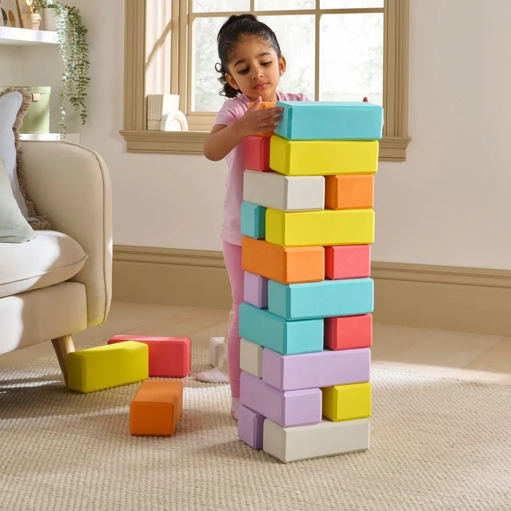 Play Factory 24-Pack Soft Foam Blocks Set